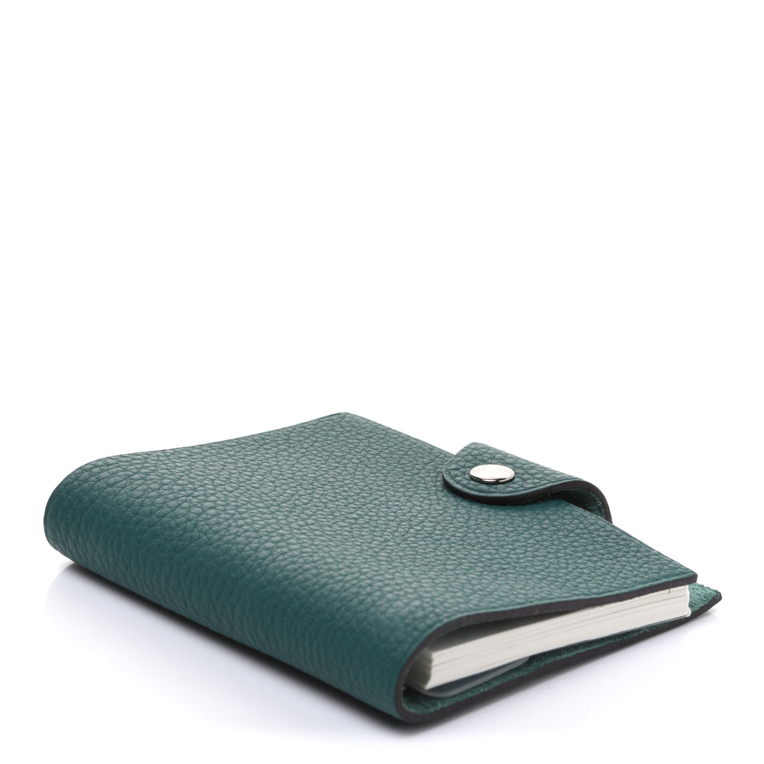 Hermes Togo Ulysse Mini Notebook Cover Malachite 4 of 10