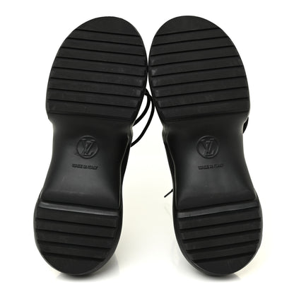 Louis Vuitton Calfskin Patent Monogram LV Archlight Sneakers 38 Black 6 of 8