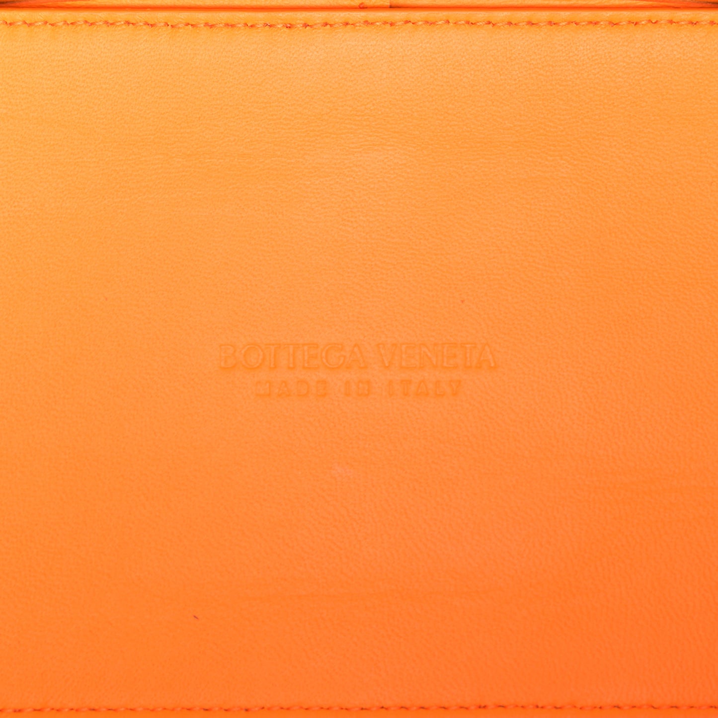 Nappa Maxi Intrecciato Medium Arco Tote Butter Tangerine Gold
