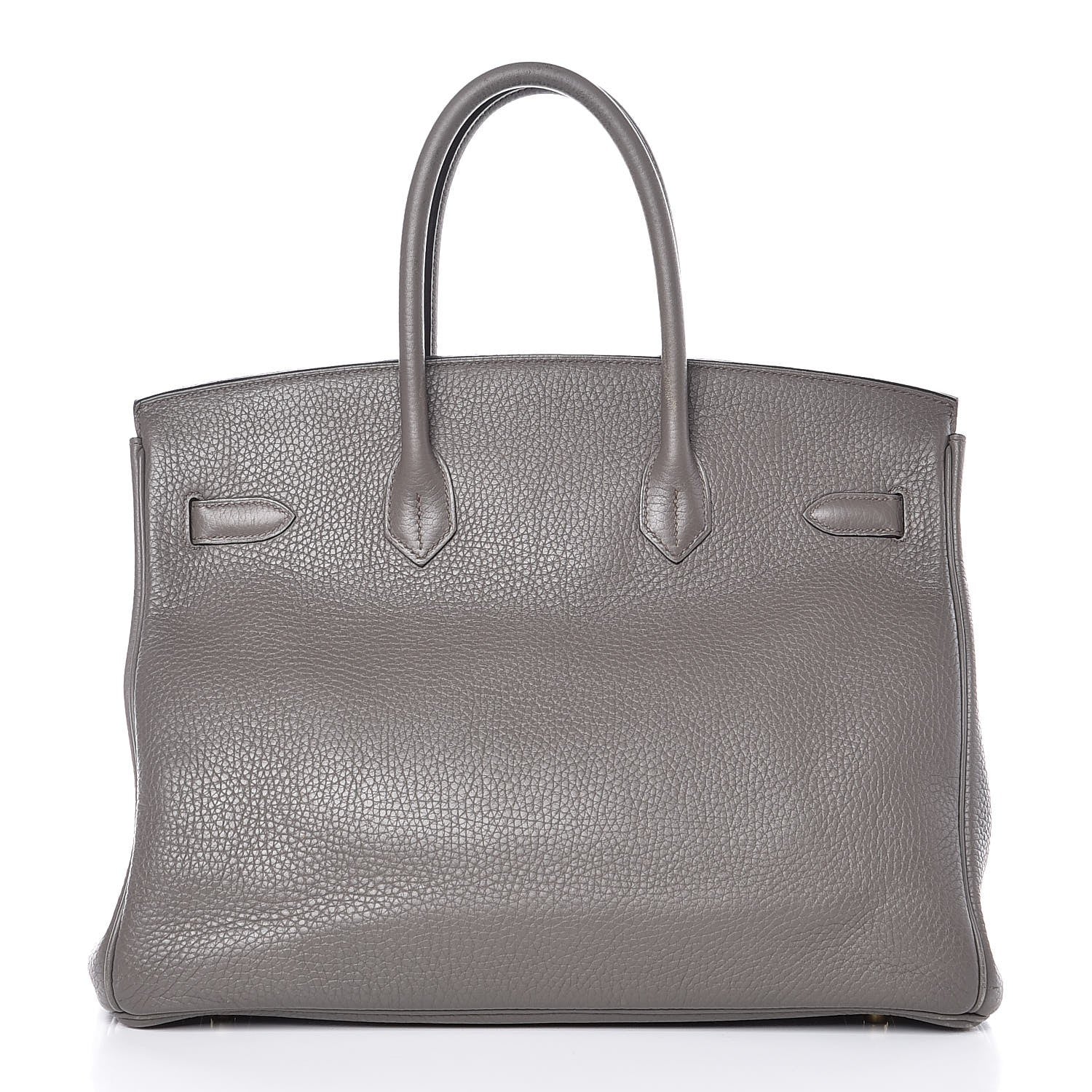 Hermes Taurillon Clemence Birkin 35 Etain 4 of 41