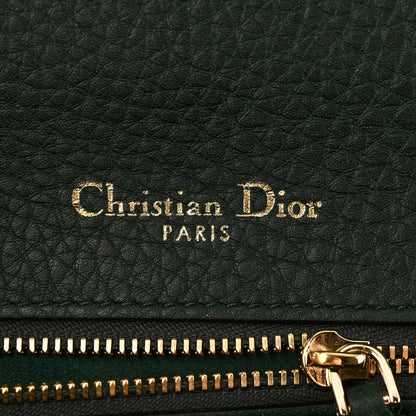 Christian Dior Grained Calfskin Medium Diorama Flap Bag Green 6 of 11