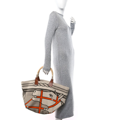Hermes Toile Sac Steeple Tote 2 of 13