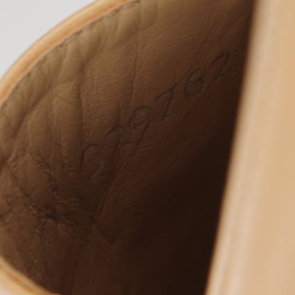 Chanel Lambskin CC Espadrilles 37 Beige Black 9 of 9