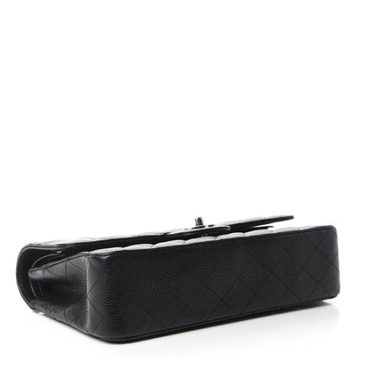 Chanel Caviar Quilted Medium Double Flap Black 4 of 12