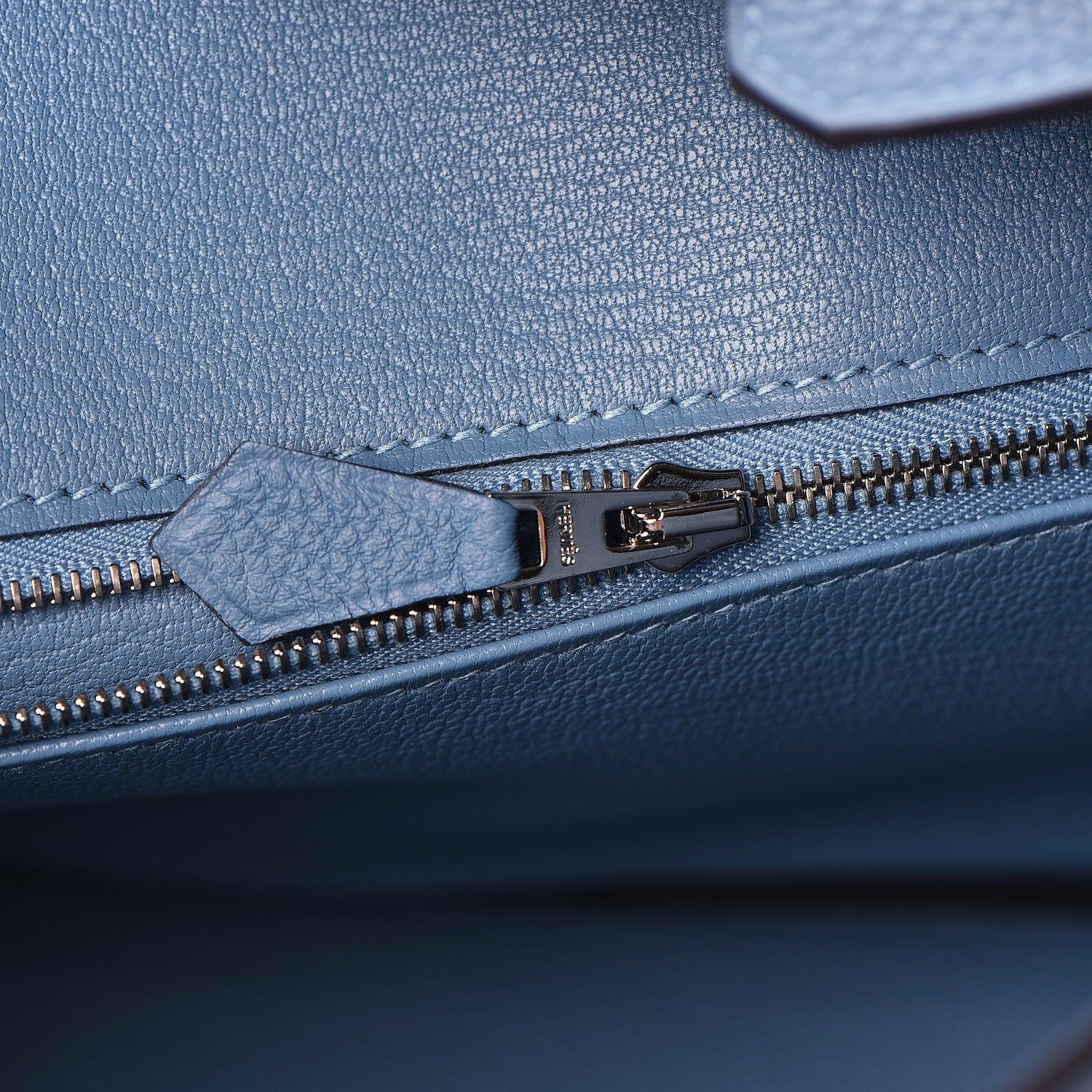 Hermes Togo Birkin 25 Azur 9 of 30