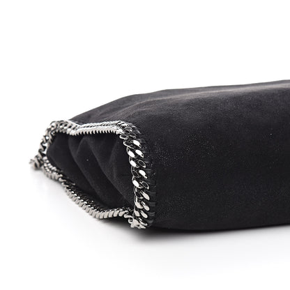 Stella McCartney Shaggy Deer Falabella Fold Over Tote Black 8 of 10