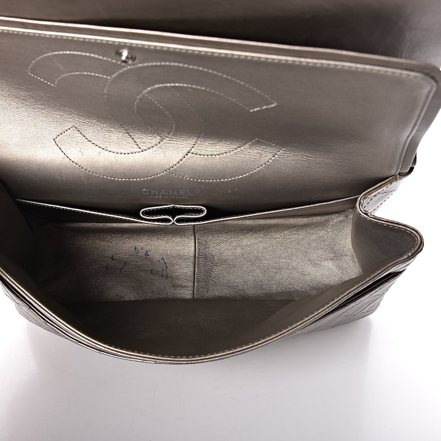 Chanel Aged Calfskin Quilted 2.55 Reissue 227 Flap Grey 9 of 15