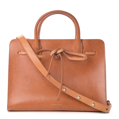Mansur Gavriel Vegetable Tanned Calfskin Mini Sun Bag Cammello 1 of 18