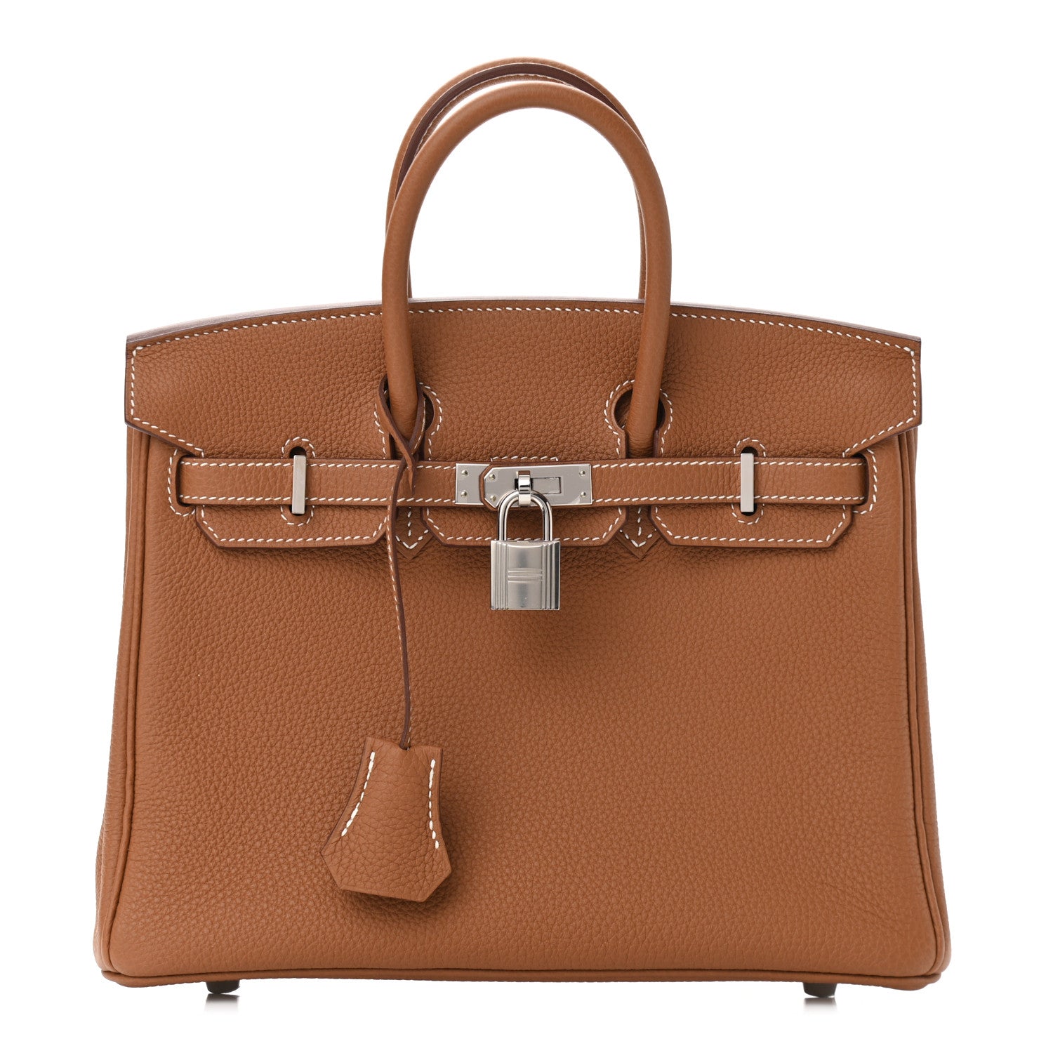 Hermes Togo Birkin 25 Gold 1 of 11