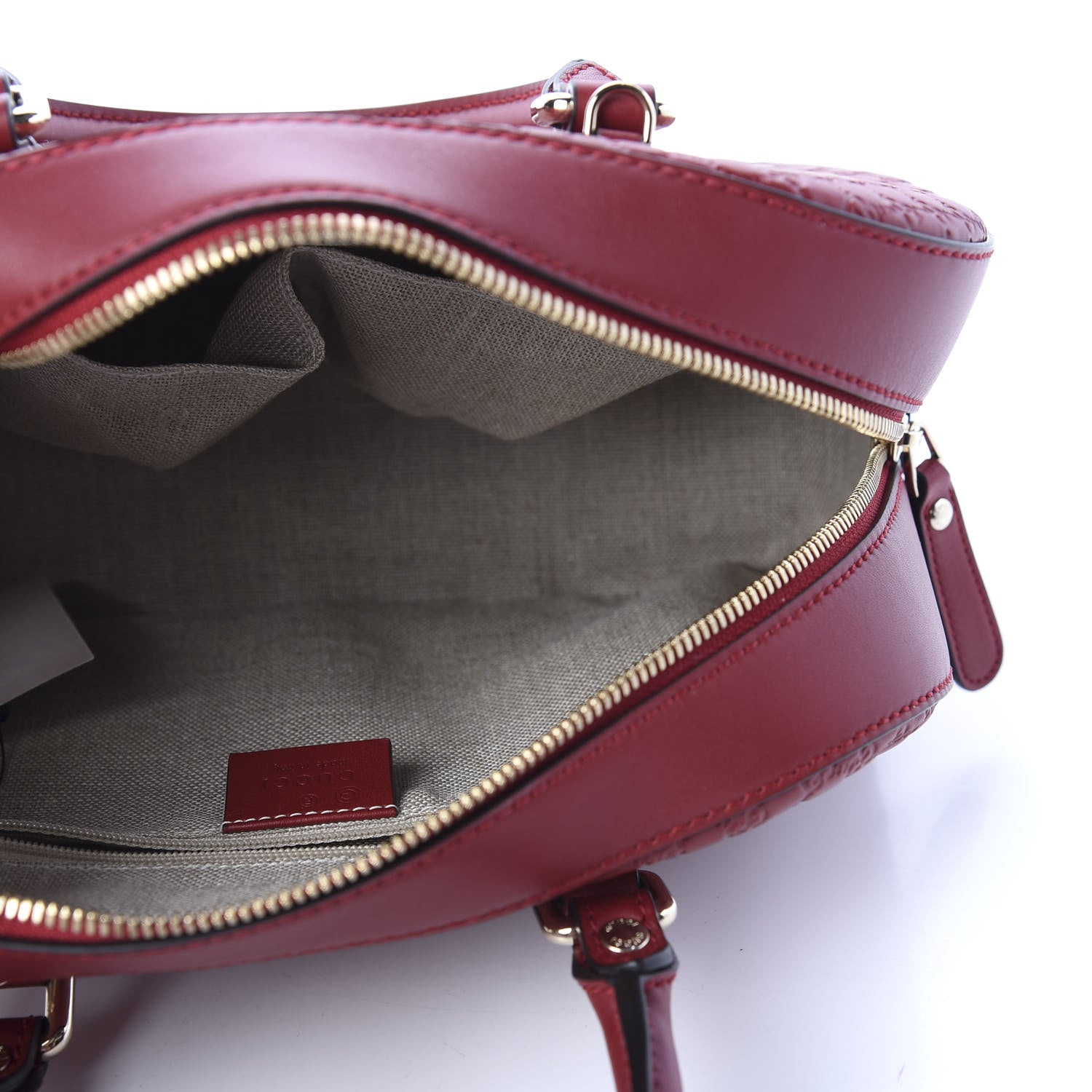 Gucci Soft Microguccissima Medium Crossbody Bag Rosso 4 of 11