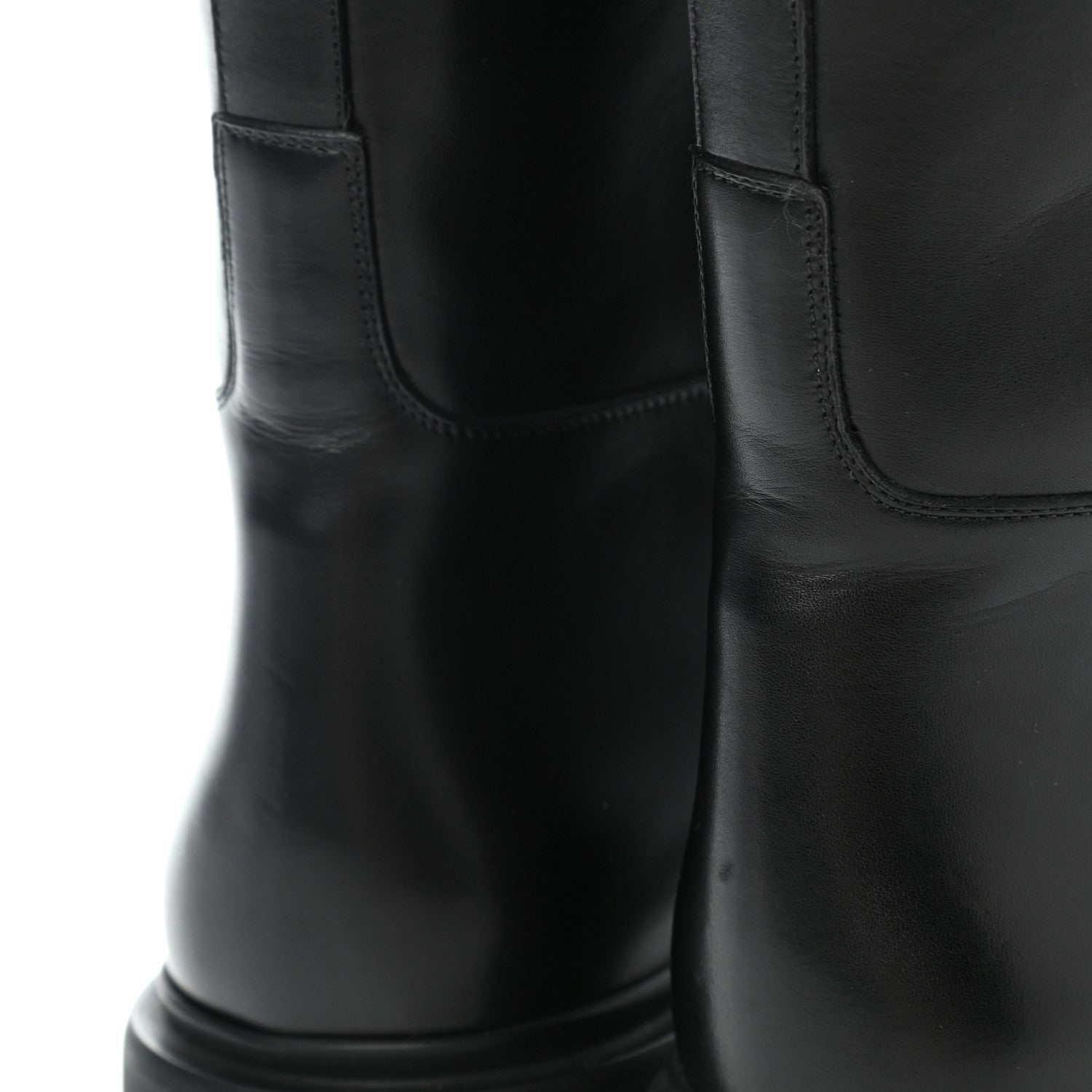 Hermes Box Kelly Jumping Boots 36 So Black 13 of 13