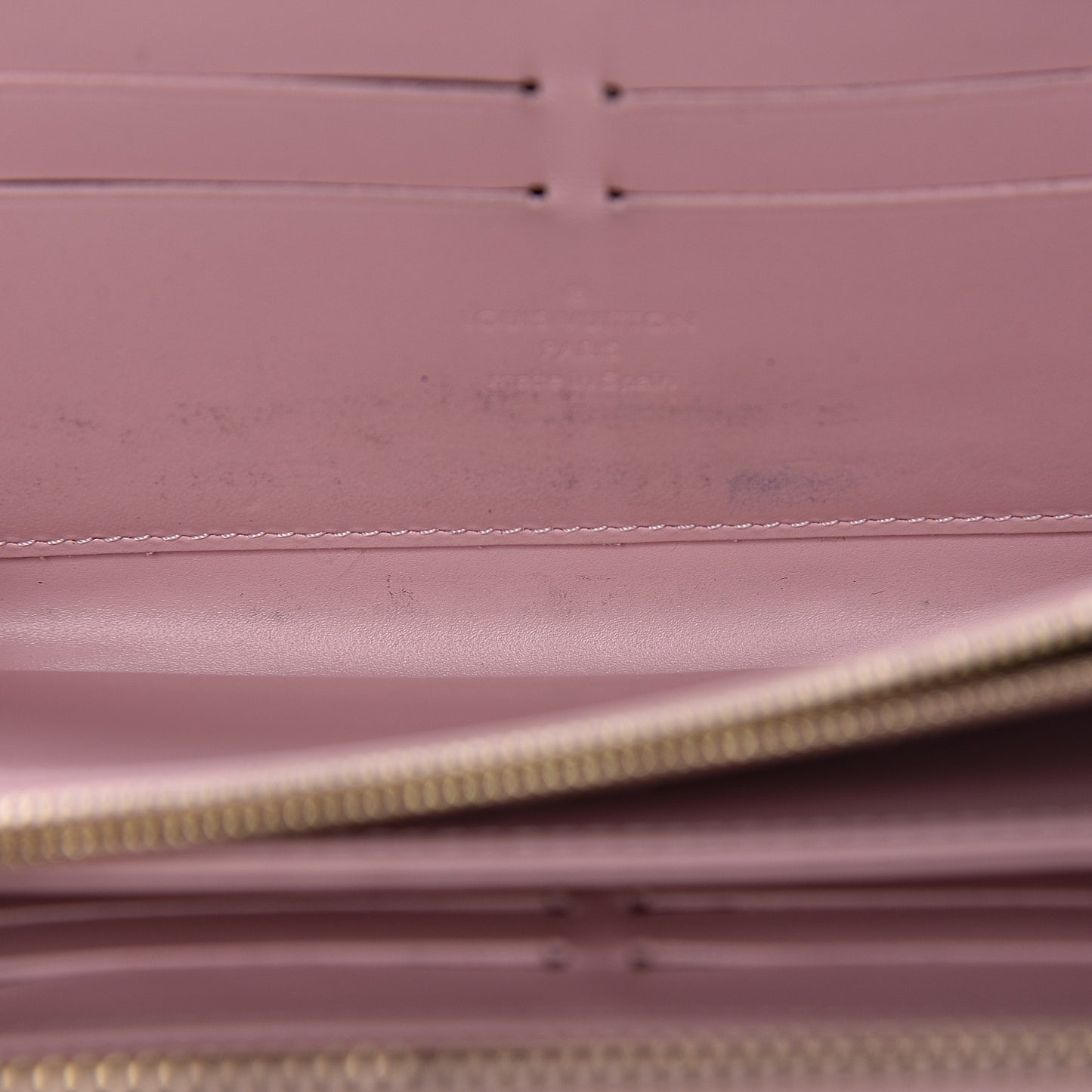Vernis Zippy Wallet Rose Ballerine