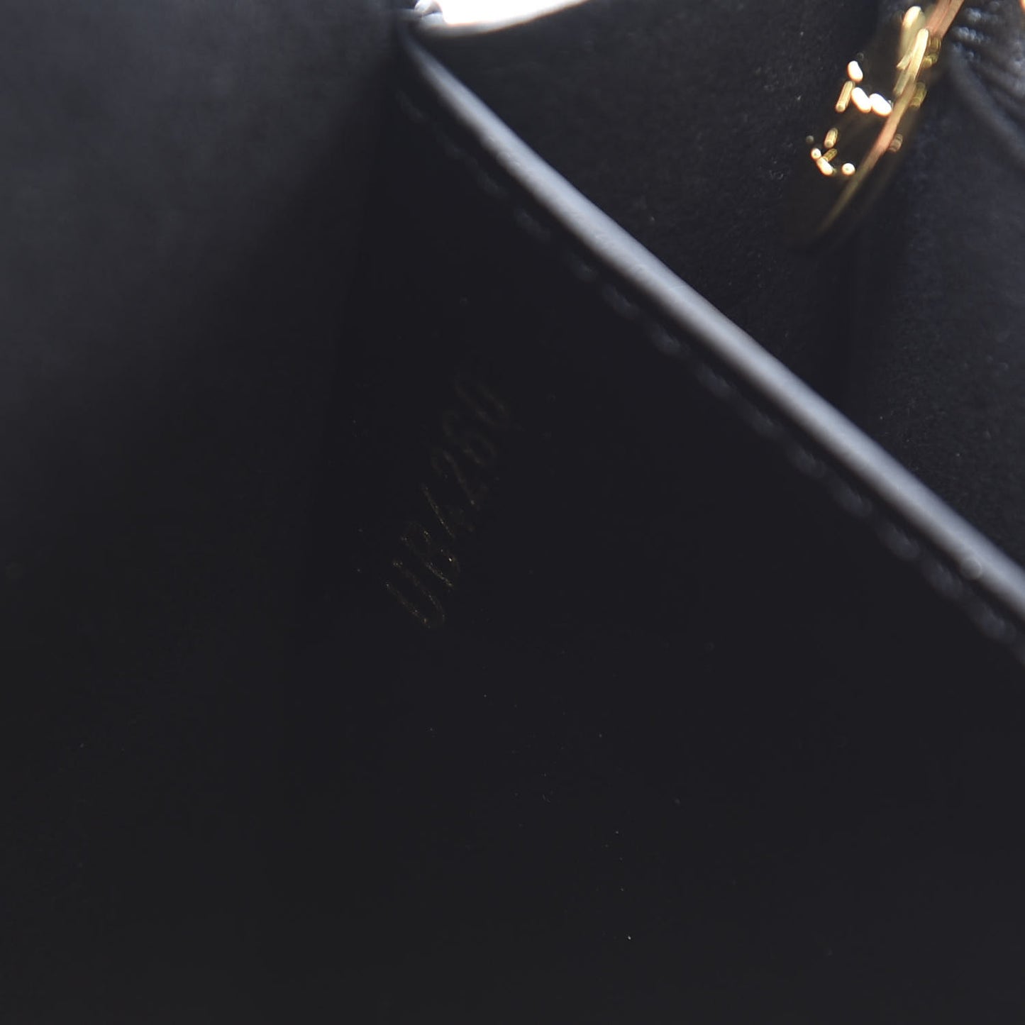 Damier Ebene Vavin Chain Wallet Black