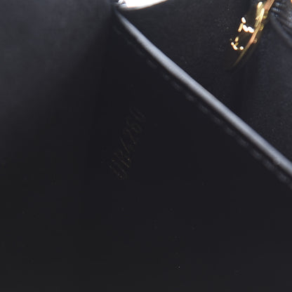 Louis Vuitton Damier Ebene Vavin Chain Wallet Black 6 of 12