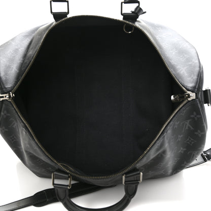 Louis Vuitton Monogram Eclipse Keepall Bandouliere 45 4 of 11