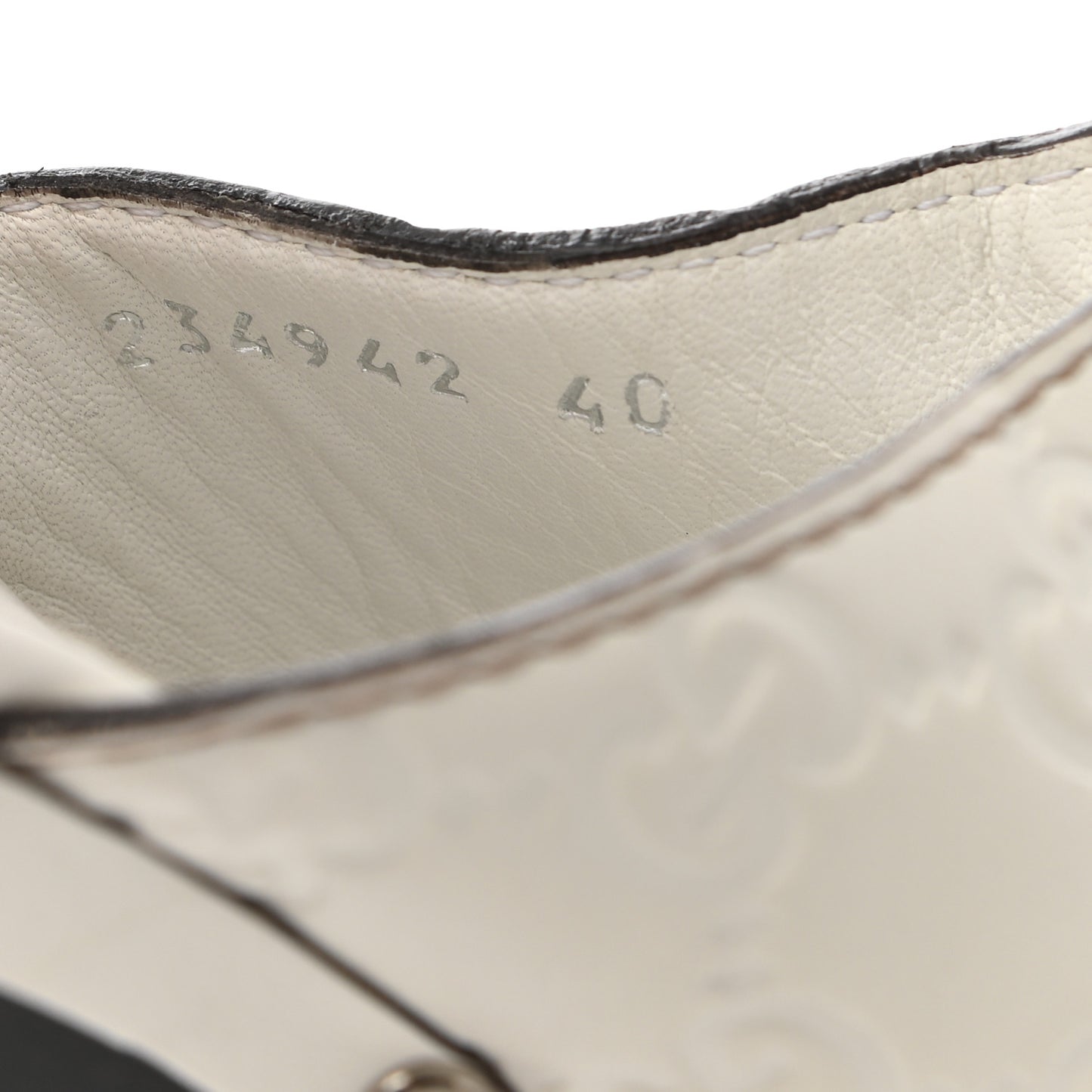 Cellarius Soft Calfskin Icon Bit Platform Clog High Heel Slide Sandals 40 Great White