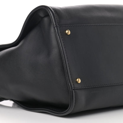 Chanel Calfskin Medium Deauville Tote Black Multicolor 10 of 13