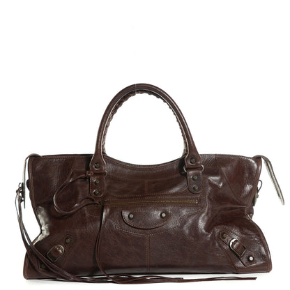 Balenciaga Agneau Classic Hardware Part Time Cigare Fonce 1 of 14