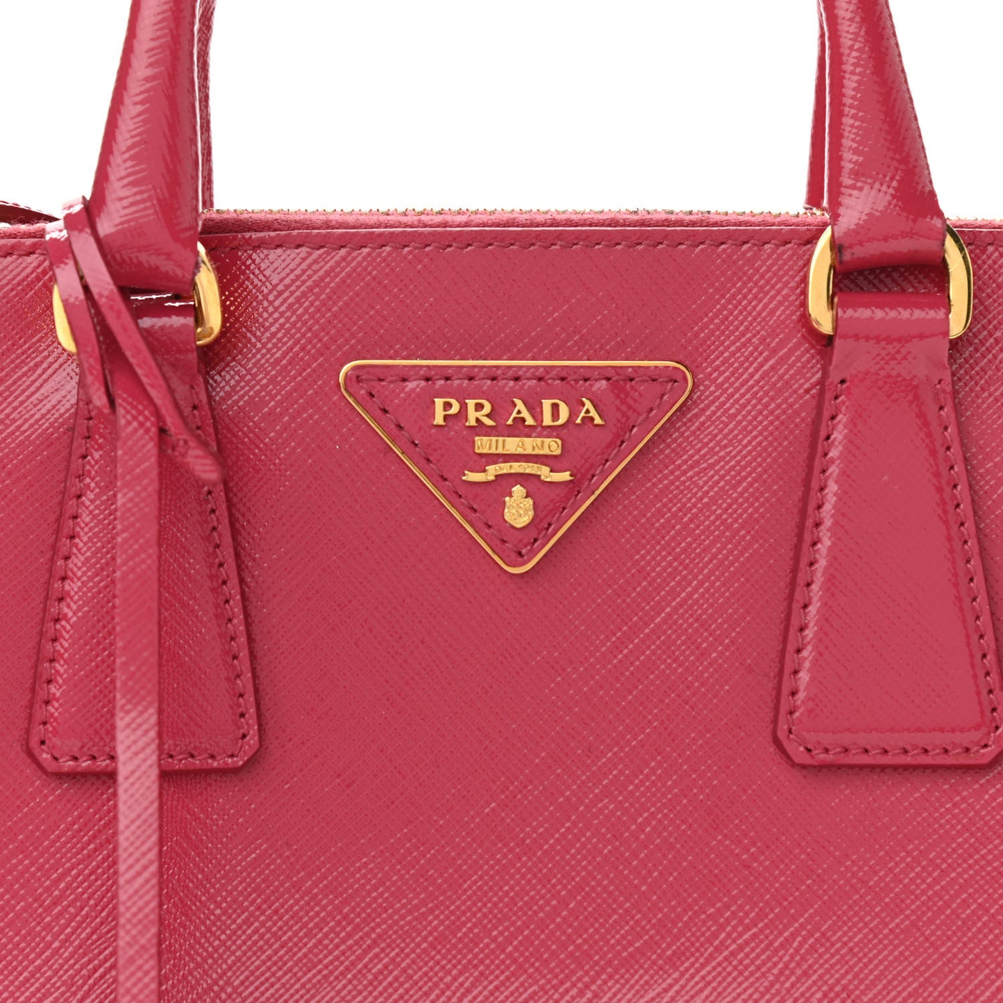 Saffiano Vernice Small Promenade Tote Peonia