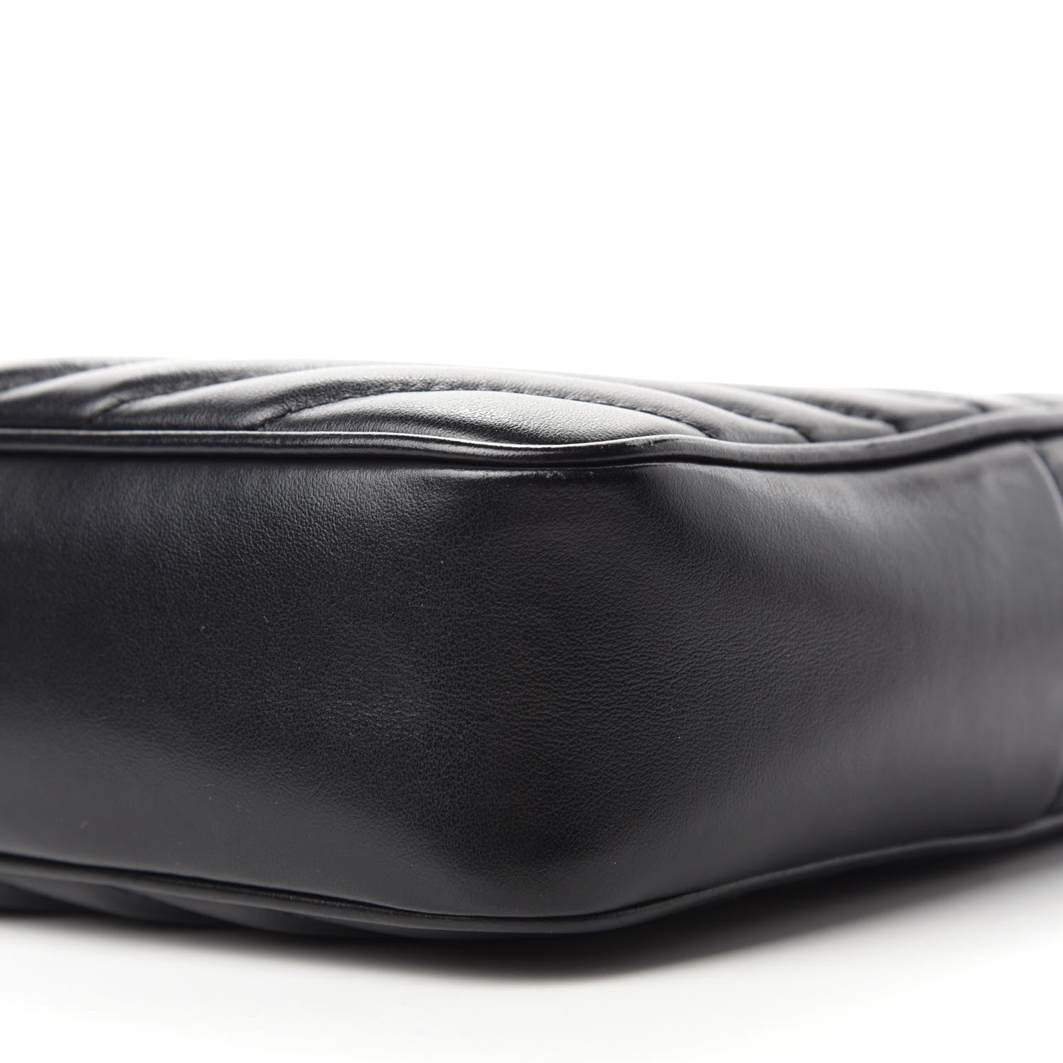 Saint Laurent Calfskin Matelasse Monogram Lou Camera Bag Black 7 of 12