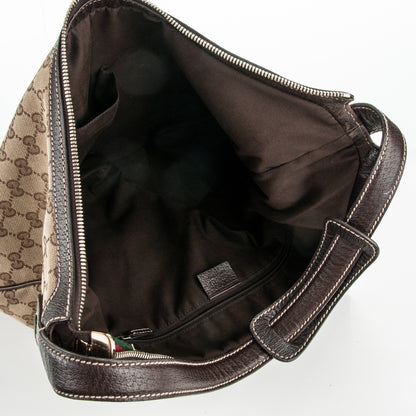 Gucci Monogram Large Princy Hobo Dark Brown 5 of 7