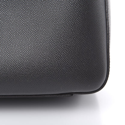Saint Laurent Grain de Poudre Medium Museum Briefcase Coal 12 of 14