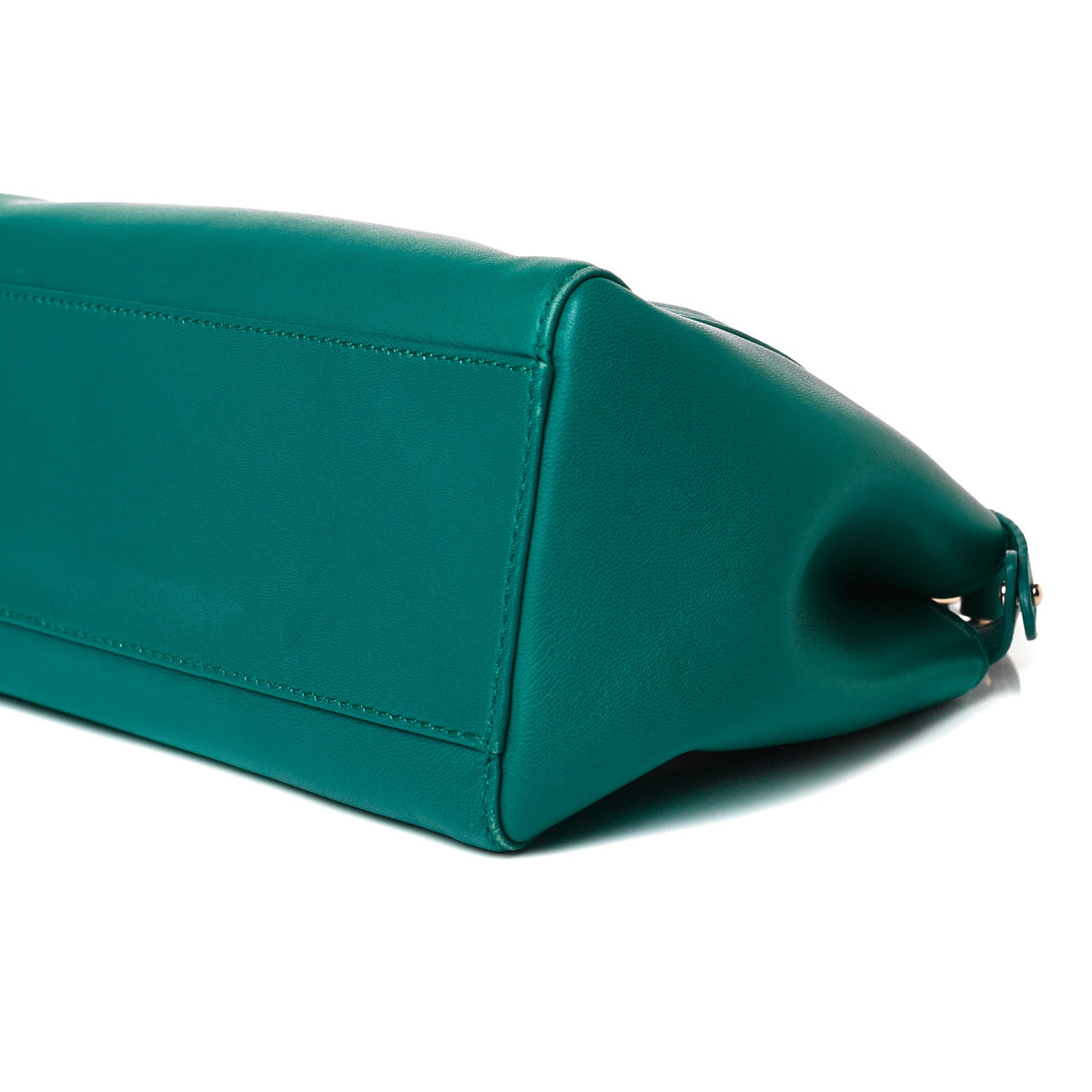 Fendi Nappa Mini Peekaboo Iconic Satchel Lago 9 of 9