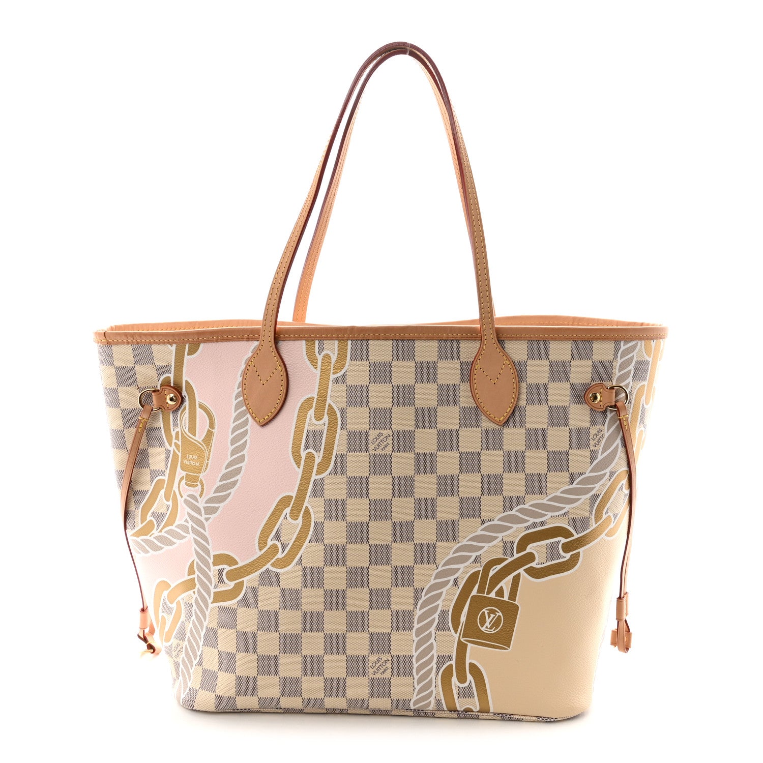 Louis Vuitton Damier Azur Nautical Neverfull MM 1 of 9