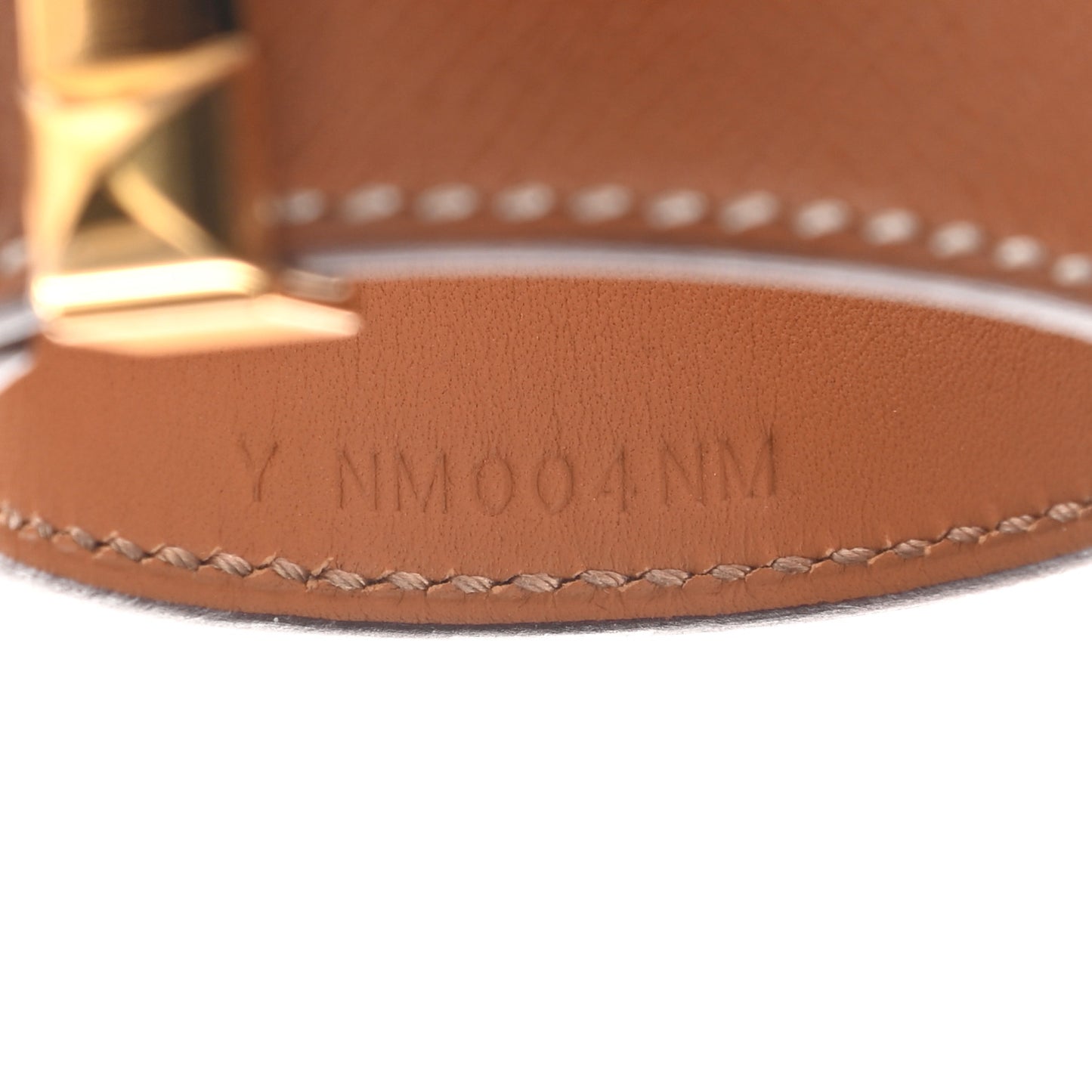 Madame Calfskin Collier de Chien 24 Bracelet T2 Gold
