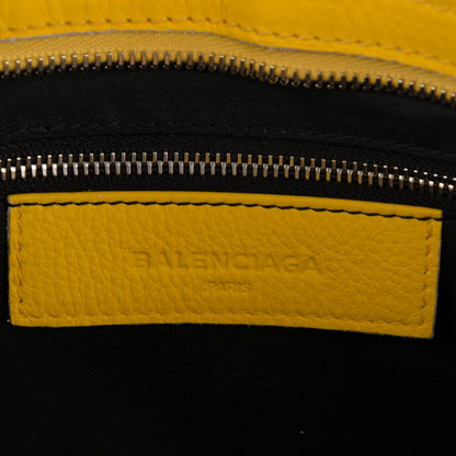 Balenciaga Supple Grained Calfskin Classic Silver Hardware Highlight City Jaune Soleil 6 of 8
