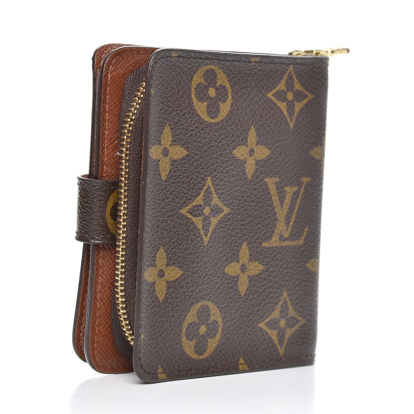 Monogram Compact Zippe Zipped Wallet