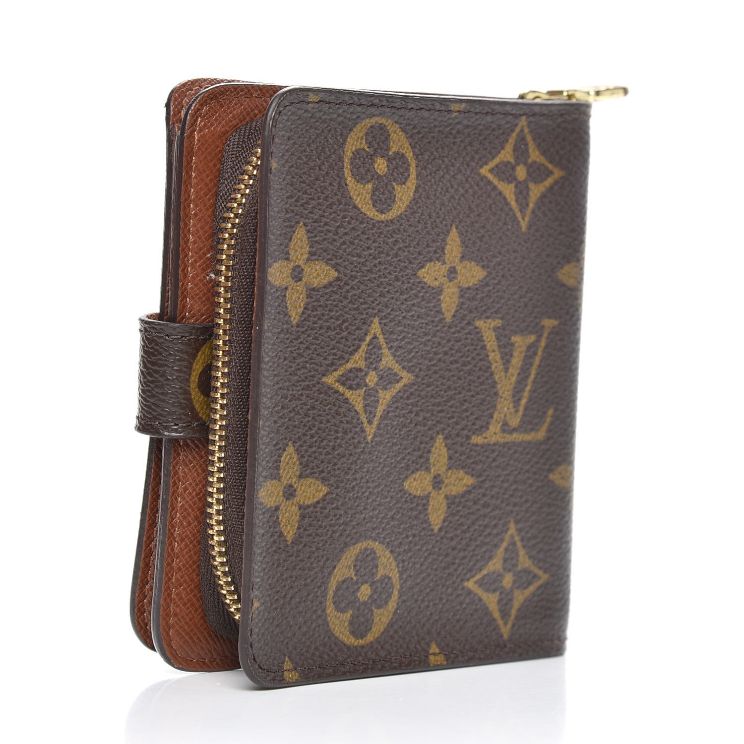 Louis Vuitton Monogram Compact Zippe Zipped Wallet 3 of 9