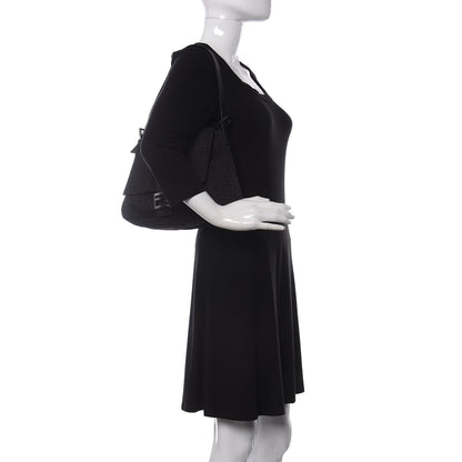 Fendi Zucchino Mama Baguette Black 2 of 10