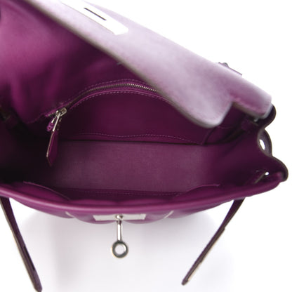 Hermes Veau Swift Mini Sac Berline Anemone Bleu Electrique 6 of 8