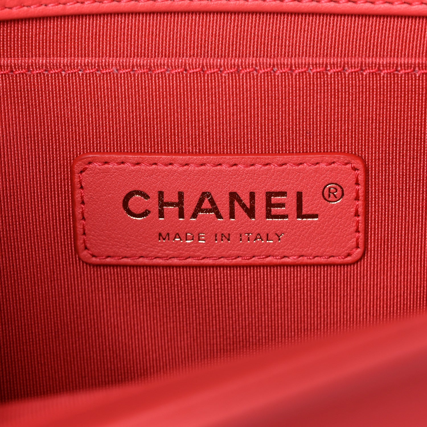 Chanel Calfskin Quilted Medium Boy Flap Coral 6 of 11