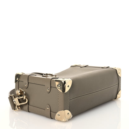 Louis Vuitton Calfskin Side Trunk MM Taupe 4 of 10