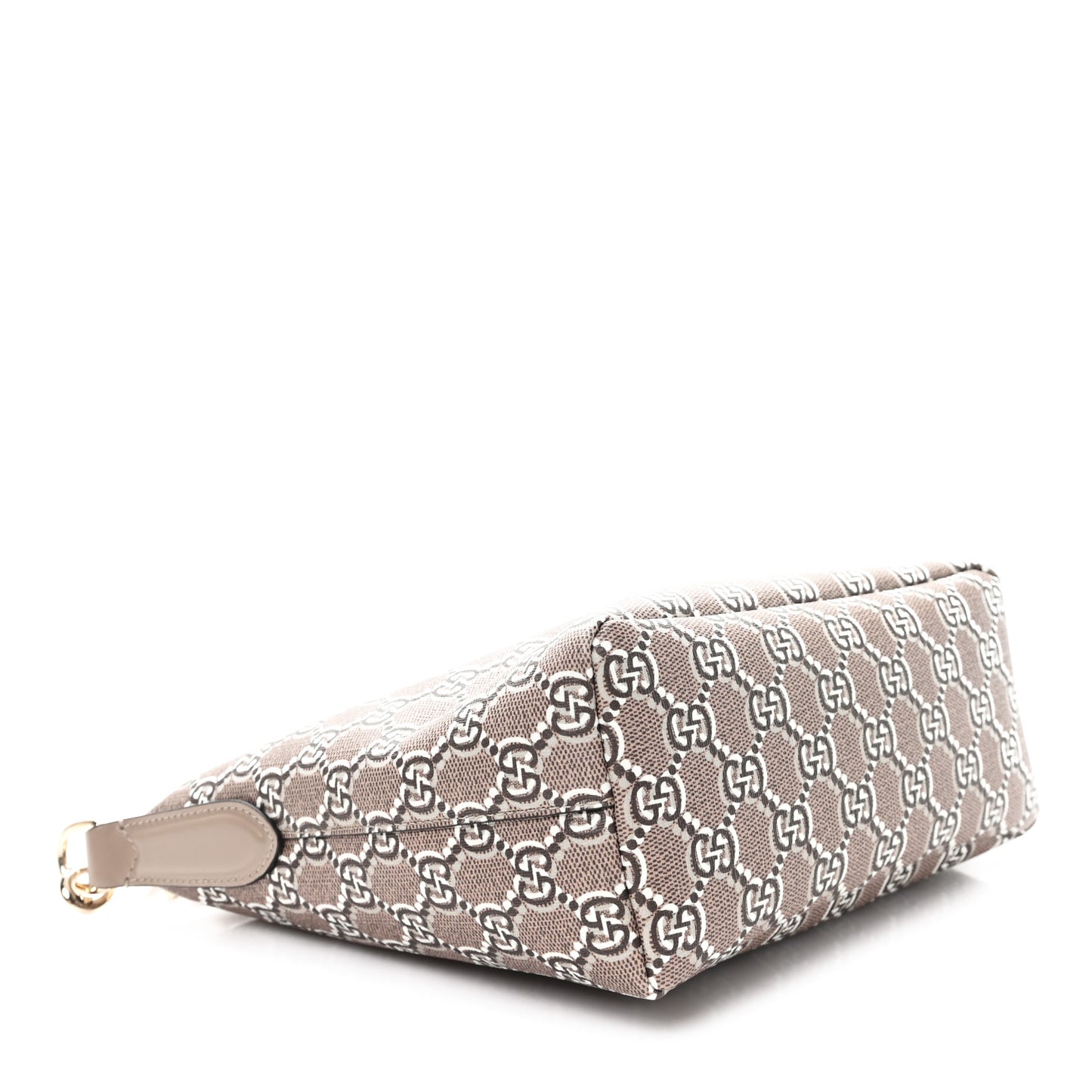 GG Shadow Monogram Super Mini Ophidia Shoulder Bag Taupe