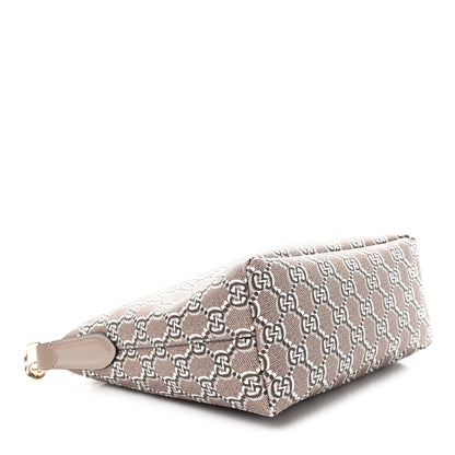 Gucci GG Shadow Monogram Super Mini Ophidia Shoulder Bag Taupe 4 of 9