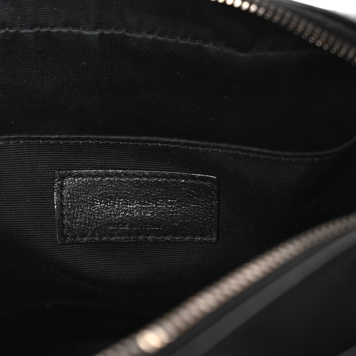 Saint Laurent Calfskin Matelasse Monogram Lou Camera Bag Black 6 of 10