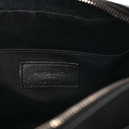 Saint Laurent Calfskin Matelasse Monogram Lou Camera Bag Black 6 of 10