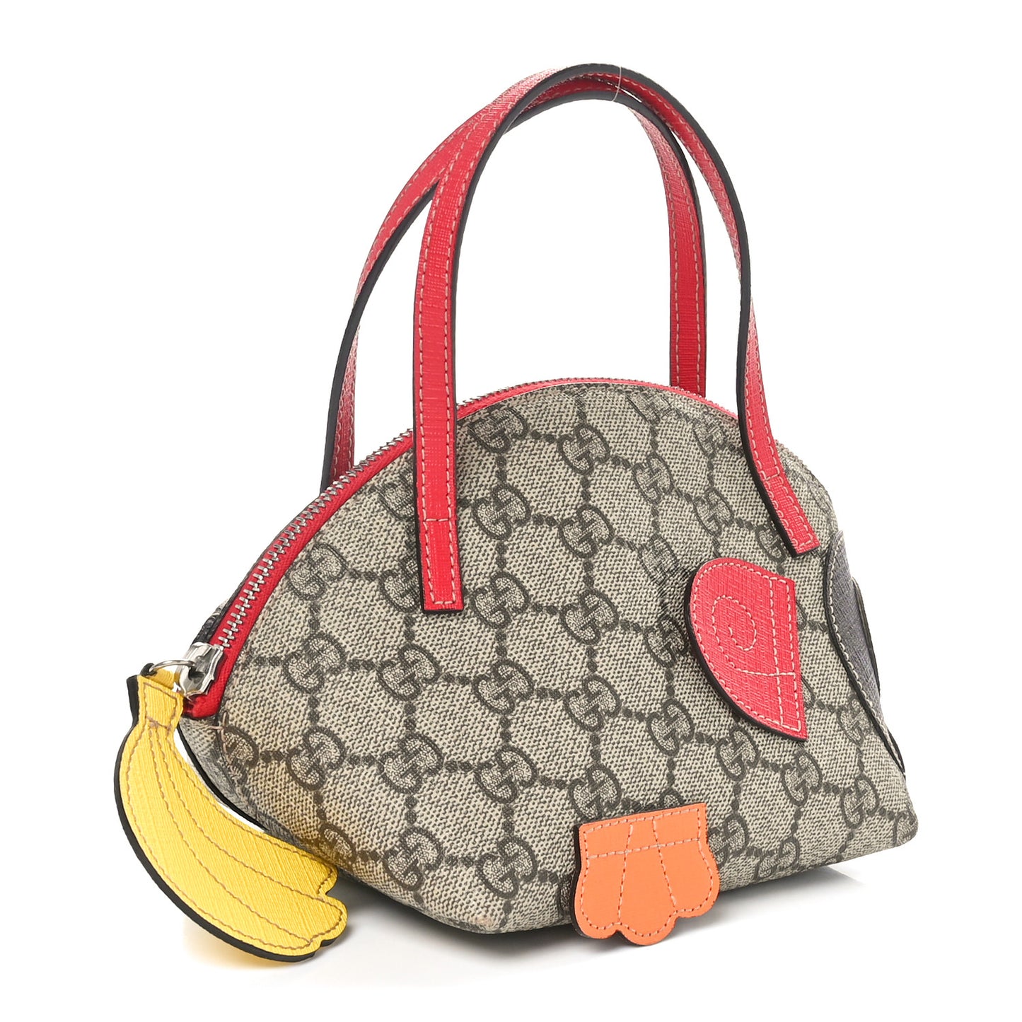 GG Supreme Monogram Children Zoo Monkey Bag Multicolor