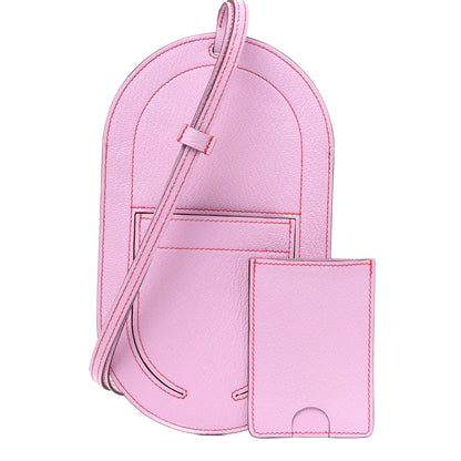 Hermes Chevre Mysore In-The-Loop Phone To Go GM Case Mauve Sylvestre 1 of 9