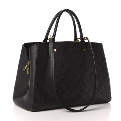 Louis Vuitton Empreinte Montaigne GM Black 4 of 12