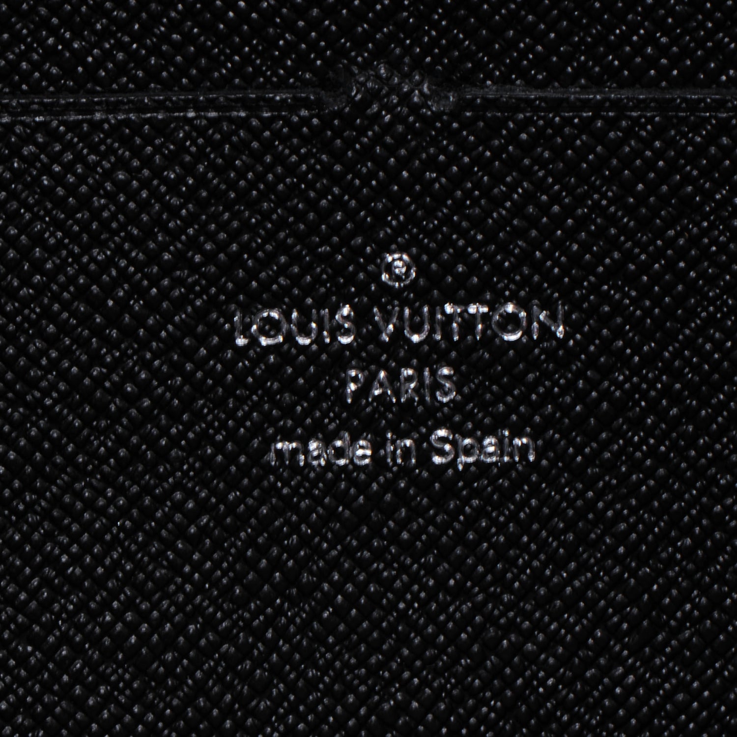 Louis Vuitton Epi Zippy Wallet Black 6 of 7