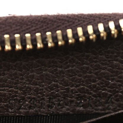 Gucci GG Supreme Monogram Web Ophidia Zip Around Wallet Brown 6 of 7
