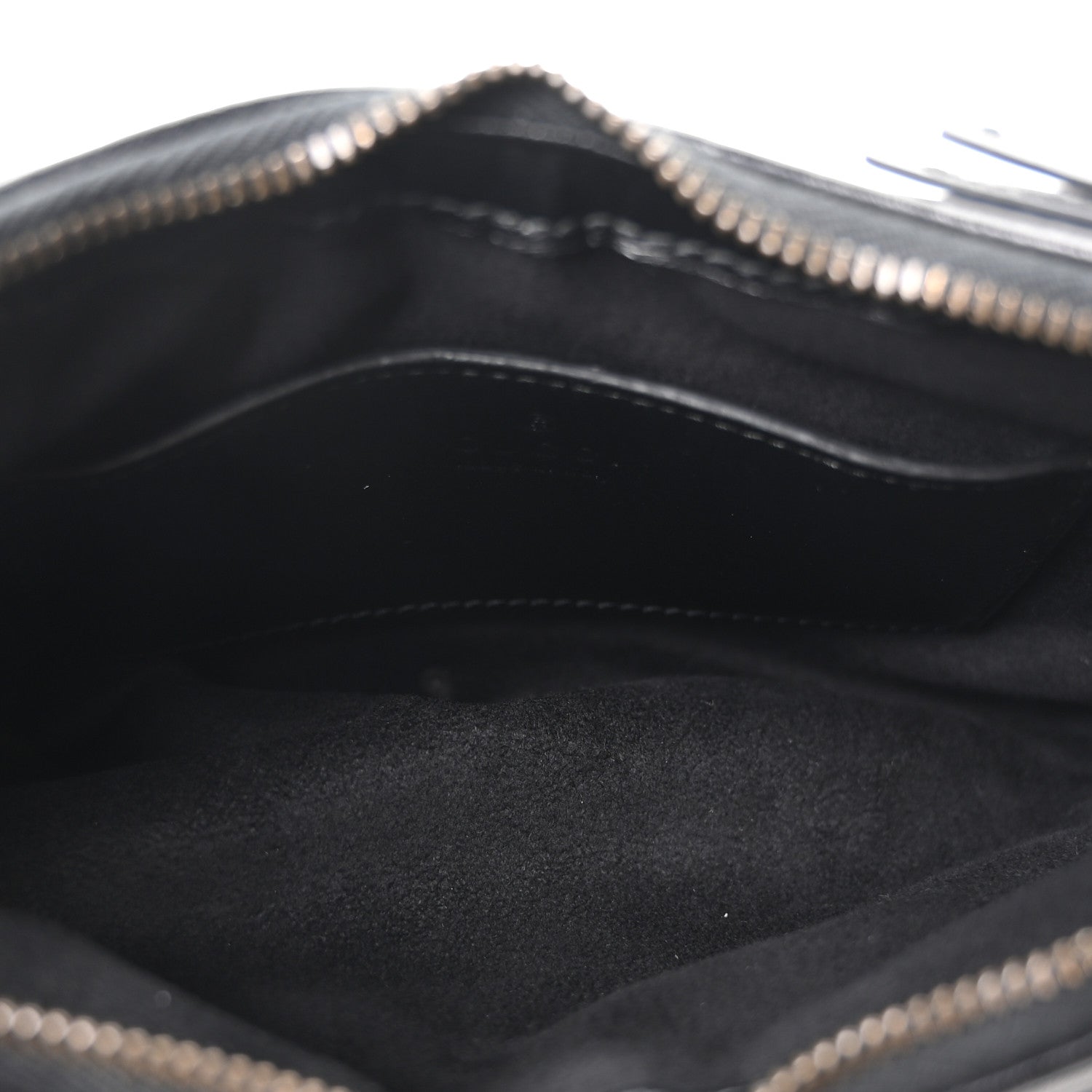 Gucci Calfskin Matelasse GG Marmont Half Moon Hobo Black 5 of 10