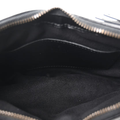 Gucci Calfskin Matelasse GG Marmont Half Moon Hobo Black 5 of 10