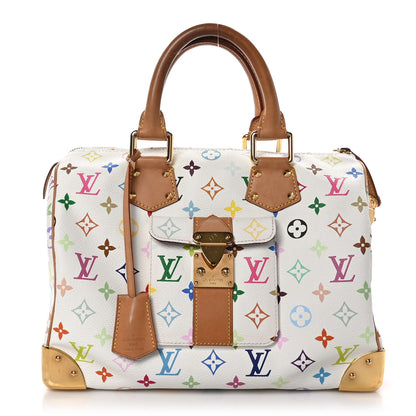 Louis Vuitton Monogram Multicolor Speedy 30 White 1 of 10