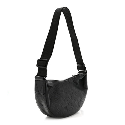 Louis Vuitton Monogram Shadow Hamac Bag PM Black 3 of 9