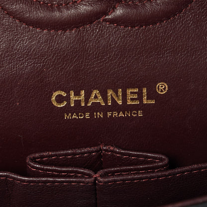 Chanel Lambskin Quilted Medium Double Flap Black 6 of 14